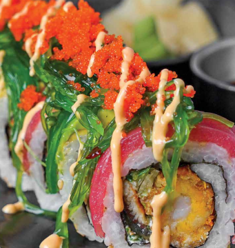 California Maki pieczone