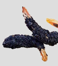 Krewetki w kolorowych panierkach 4 szt.