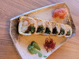 Tamago Maki: Ebi ten