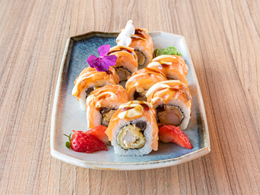 California Maki pieczone Kingusu  - 6 szt.